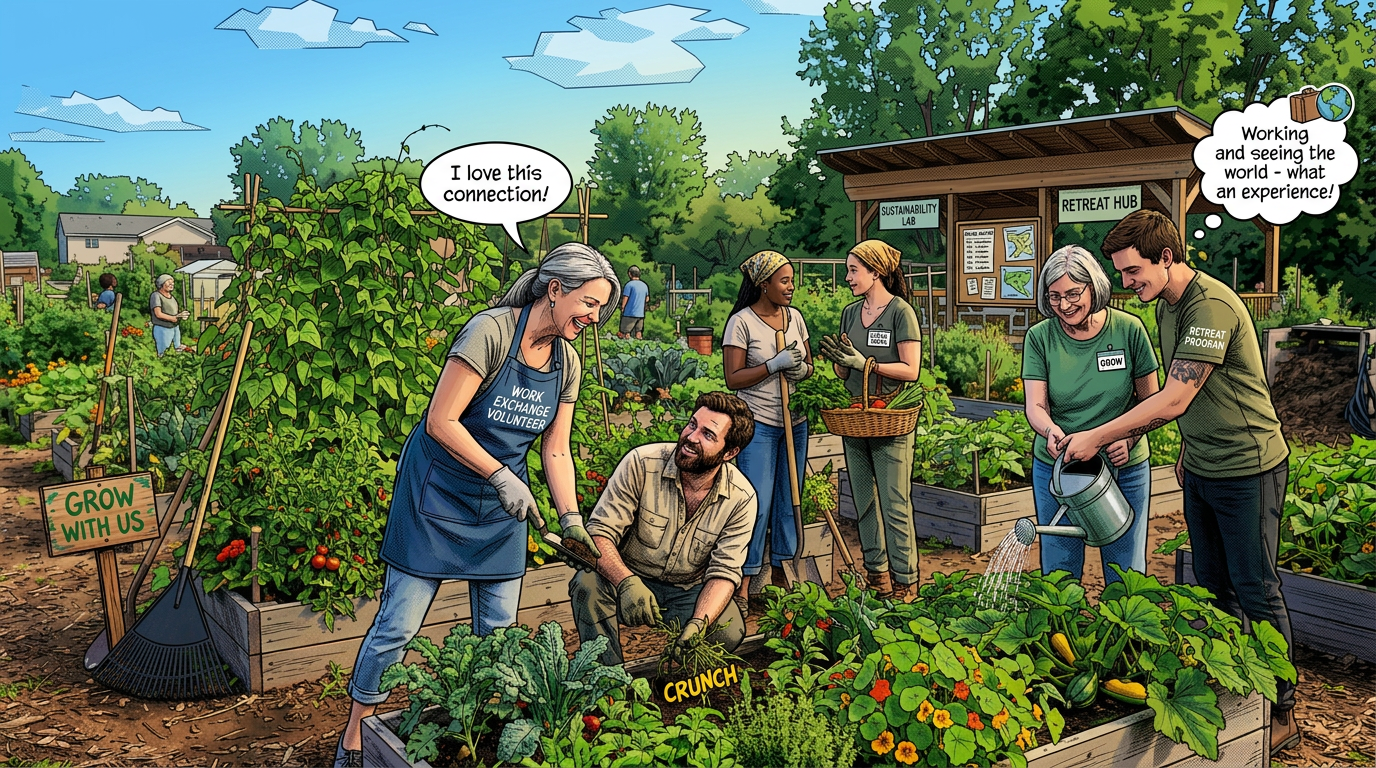 Work Exchange Spiritual Retreats: Where Service, Faith, and Community Meet