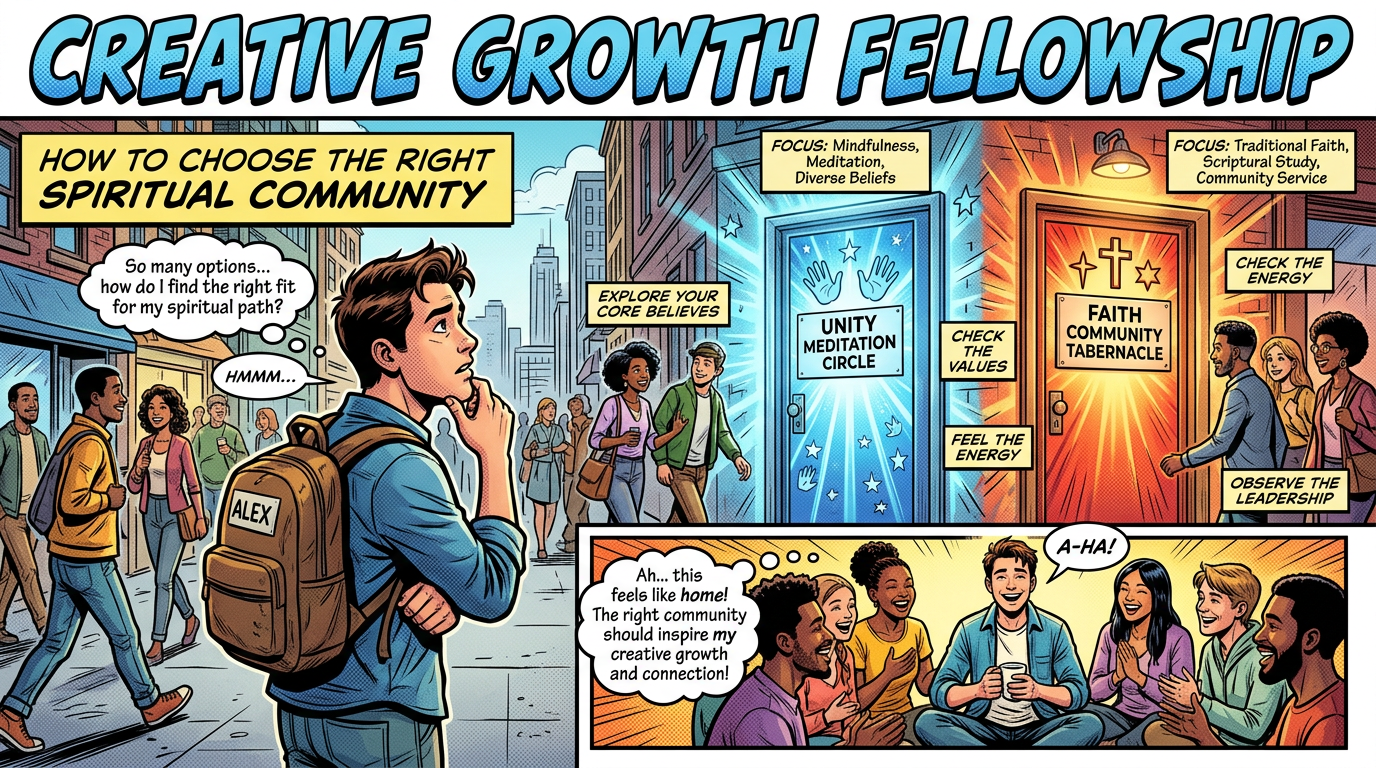 Creative Growth Fellowship: How to Choose the Right Spiritual Community