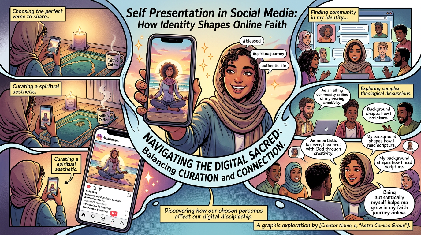 Self-Presentation in Social Media: How Identity Shapes Online Faith
