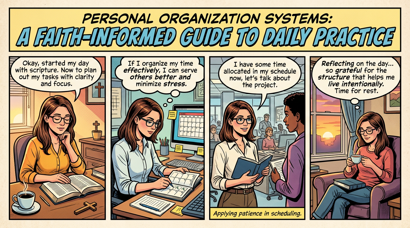 Personal Organization Systems: A Faith-Informed Guide to Daily Practice