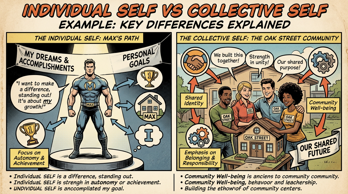 Individual Self vs Collective Self Example: Key Differences Explained