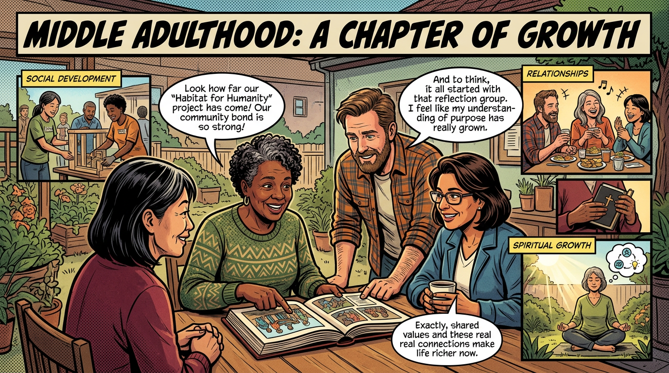 Middle Adulthood: Social Development, Relationships, and Spiritual Growth